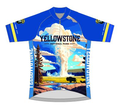 Yellowstone National Park Cycling Jersey